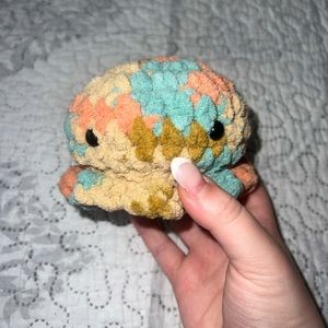 Handmade Multicolour Crochet Octopus